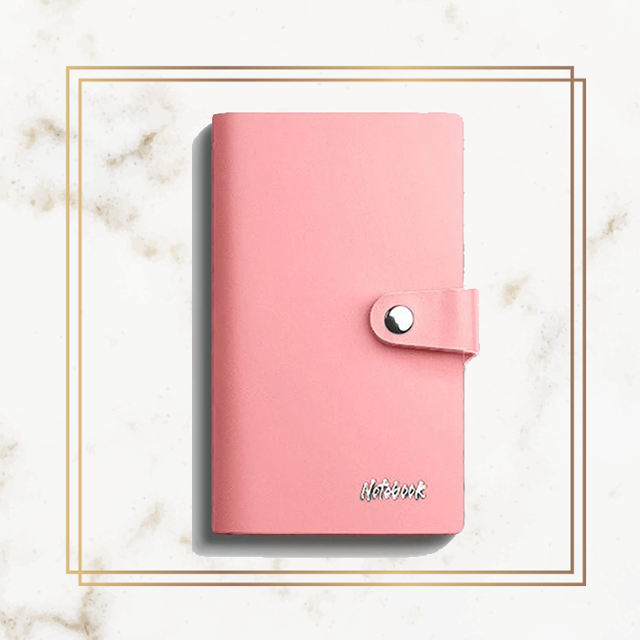 Logo A6 Notebook - Leather