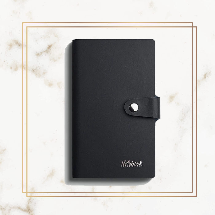 Logo A6 Notebook - Leather