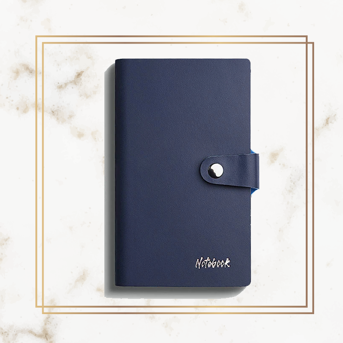 Logo A6 Notebook - Leather