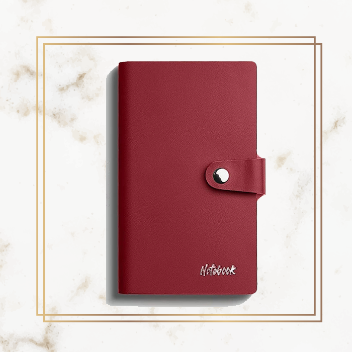 Logo A6 Notebook - Leather