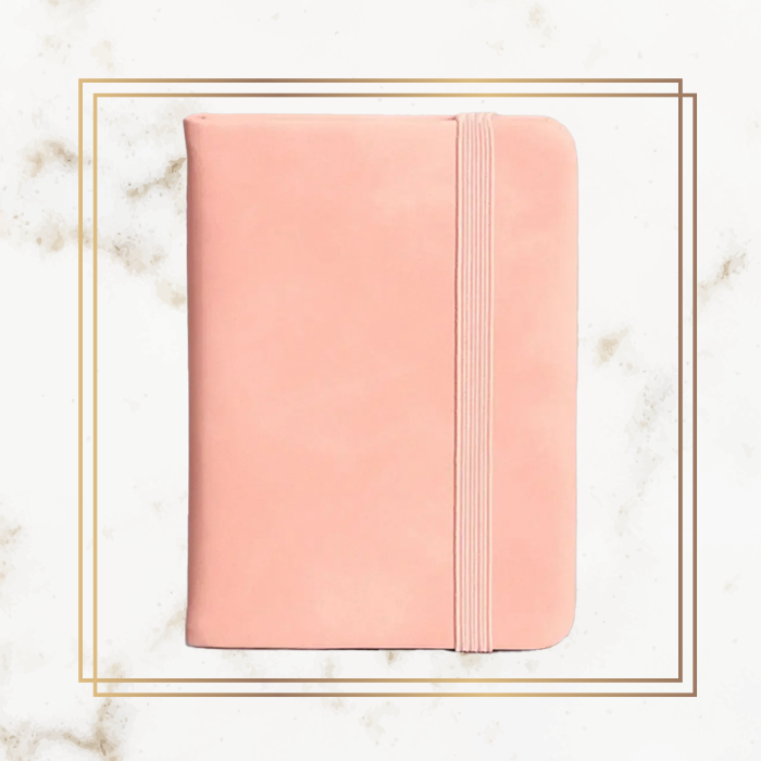 Logo A7 Notebook with Elastic Closure