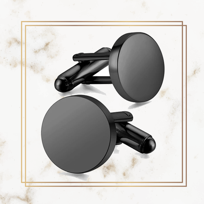 Logo Cufflinks - Round