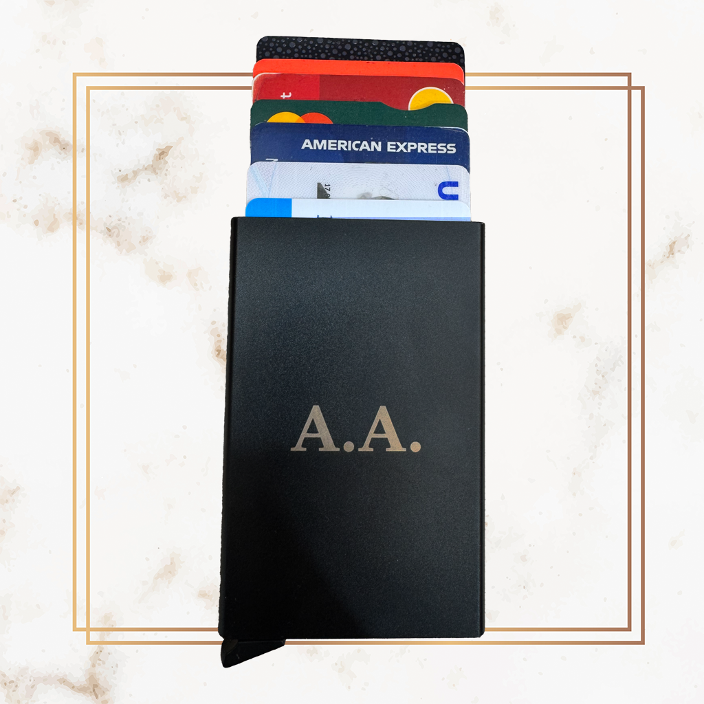 Premium Slim Pop-Up Card Holder - Metal