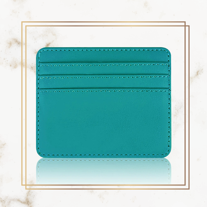 Logo Basic Card Holder - Leather