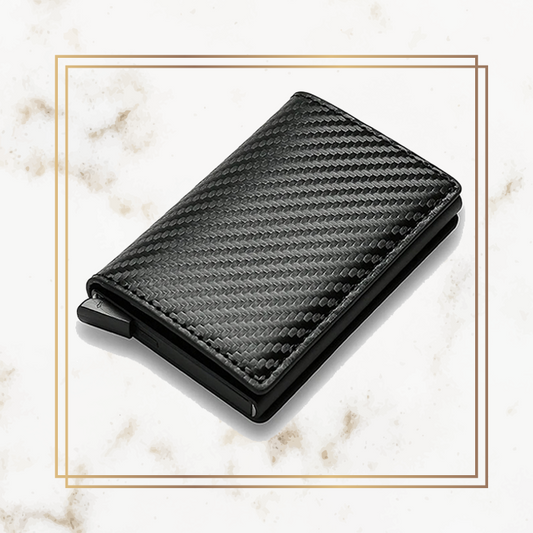 Card Holder Wallet - Carbon Leather