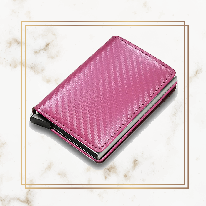 Card Holder Wallet - Carbon Leather