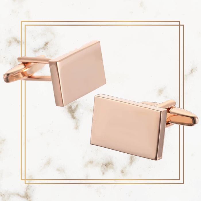 Logo Cufflinks - Rectangular