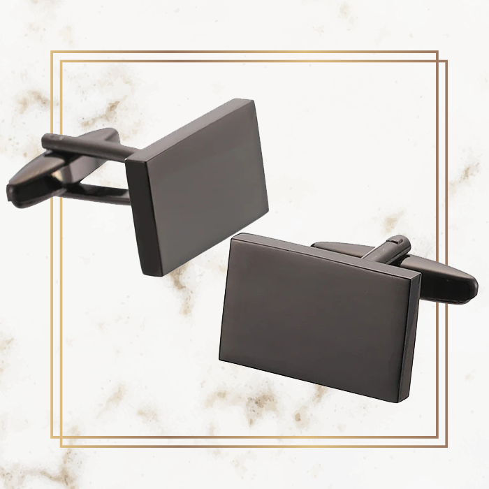 Wedding Cufflinks - Rectangular
