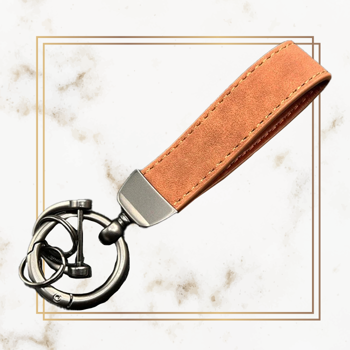 Key Chain - Crazy Horse Leather