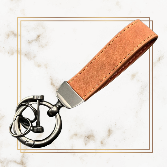 Key Chain - Crazy Horse Leather