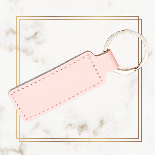 Wedding Key Chain - Leather