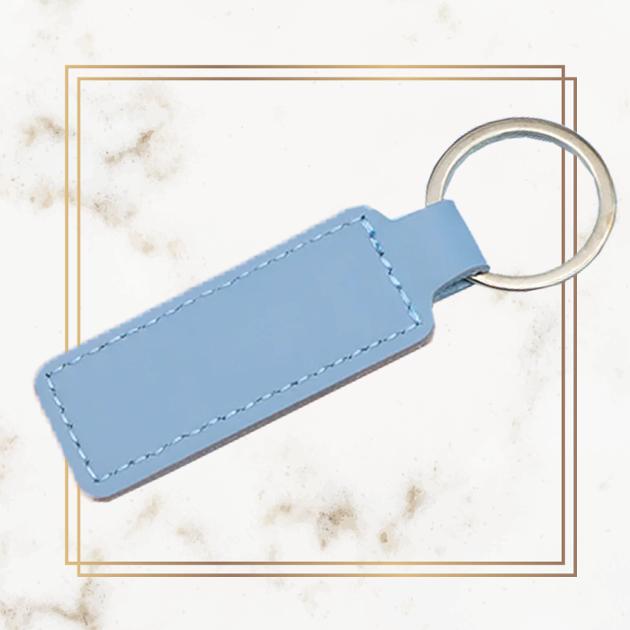 Logo Key Chain - Leather