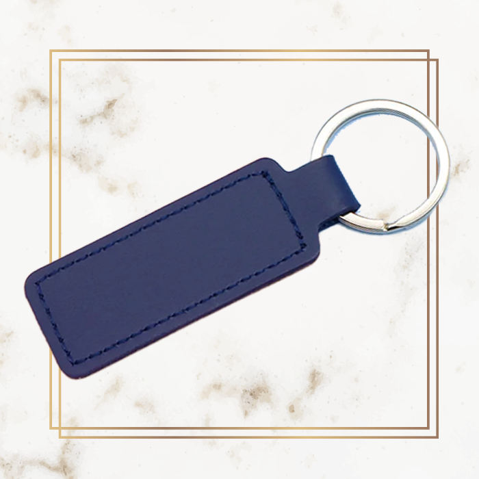 Wedding Key Chain - Leather