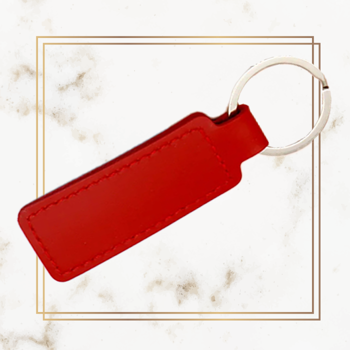 Wedding Key Chain - Leather