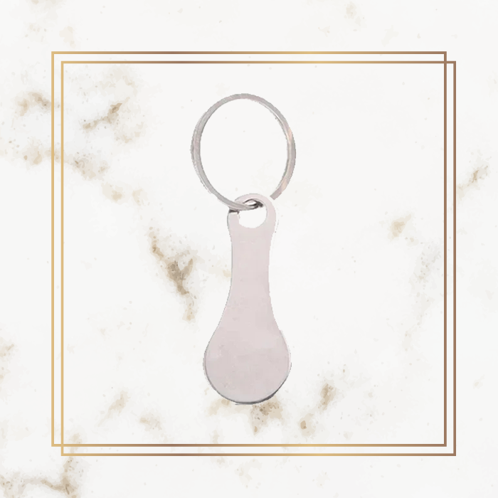 Key Chain for Shopping Trolley - Metal