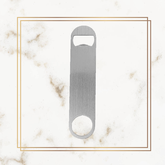 Large Bottle Opener - Stainless Steel
