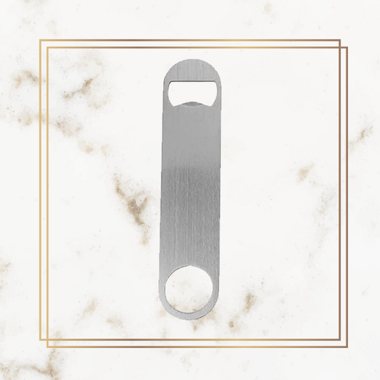 Large Bottle Opener - Stainless Steel