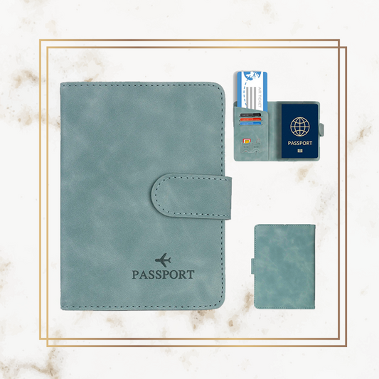 Logo Premium Passport Cover - Leather