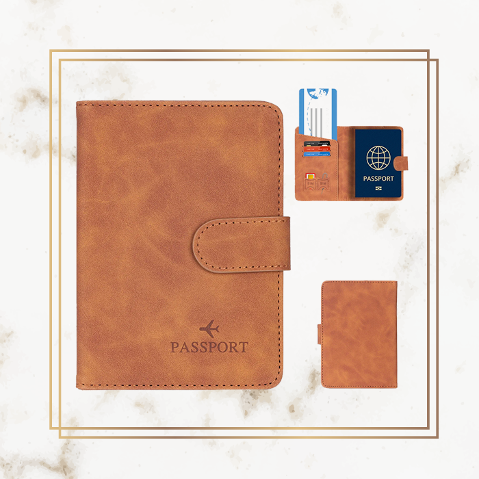 Premium Passport Cover - Leather