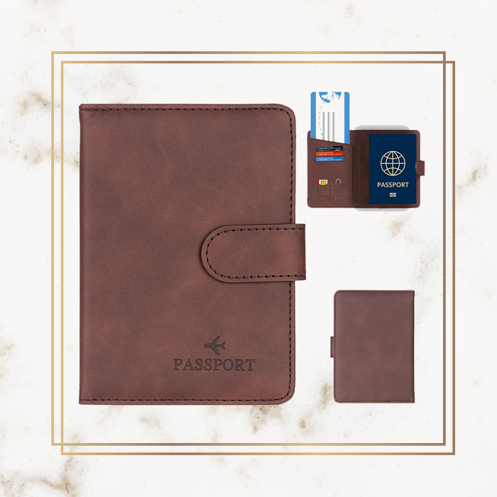 Premium Passport Cover - Leather