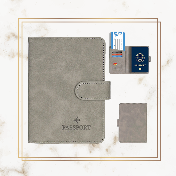Premium Passport Cover - Leather