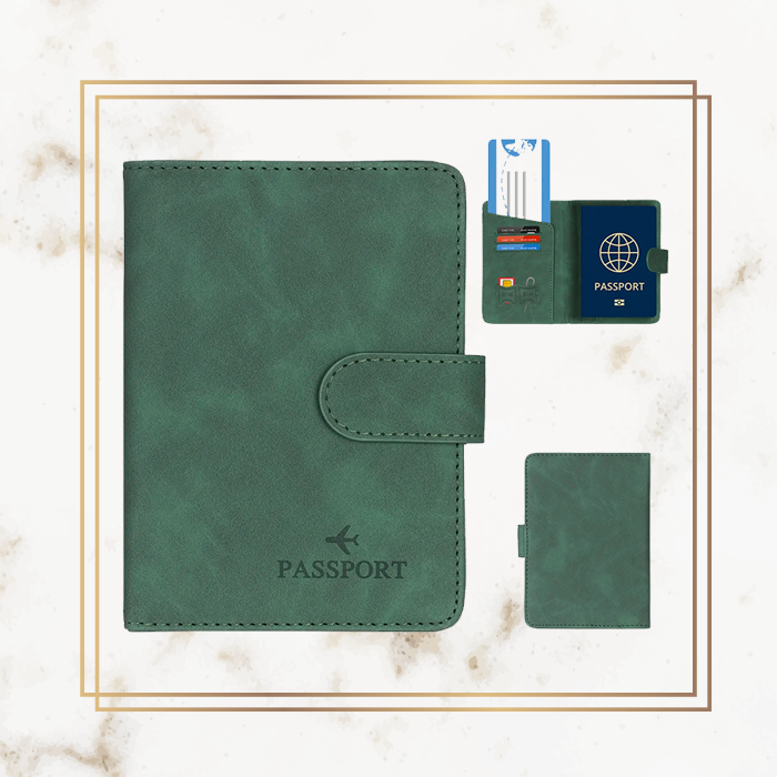 Premium Passport Cover - Leather