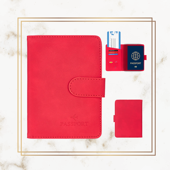 Premium Passport Cover - Leather