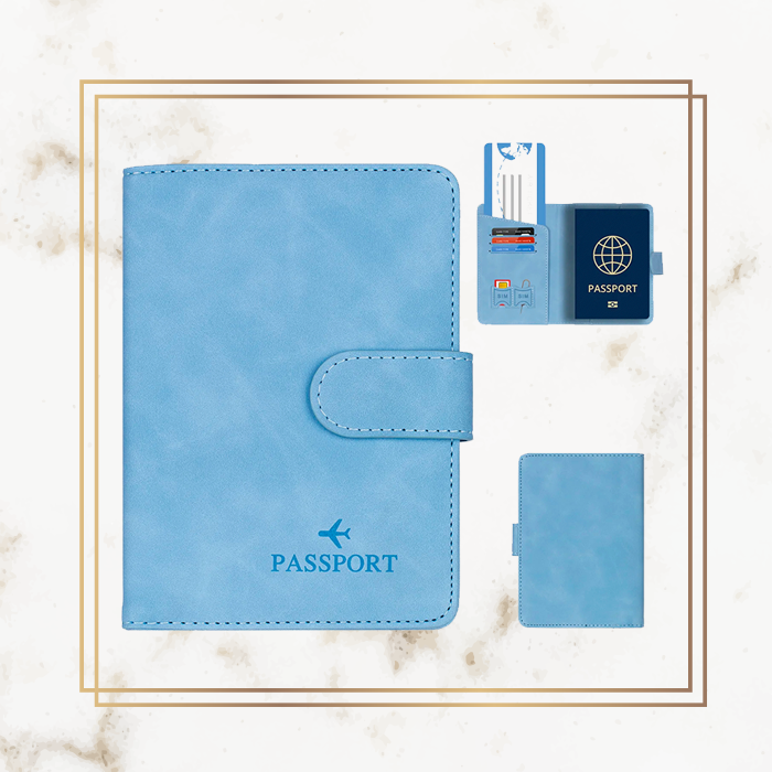 Premium Passport Cover - Leather
