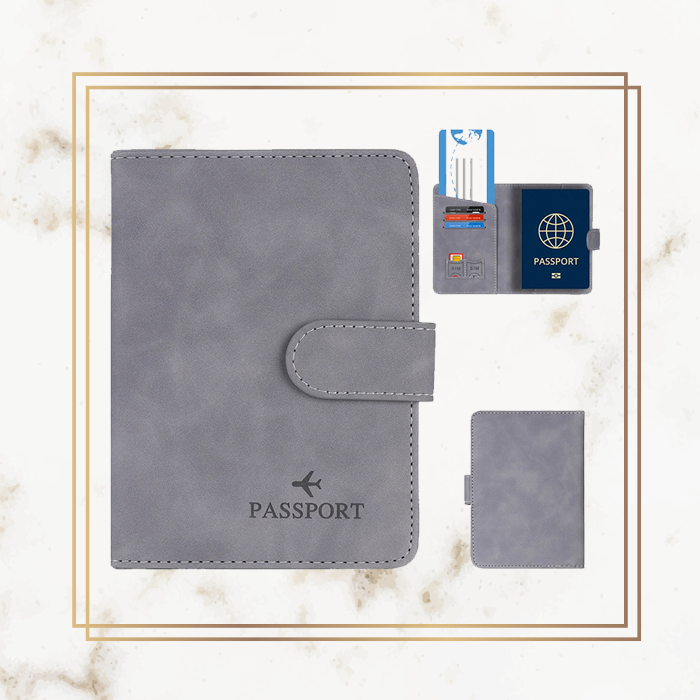 Premium Passport Cover - Leather