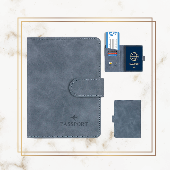 Premium Passport Cover - Leather