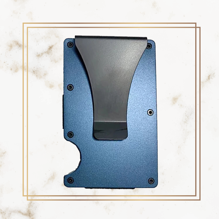 Tactical Card Holder with Money Clip - Metal