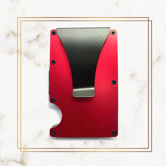 Tactical Card Holder with Money Clip - Metal