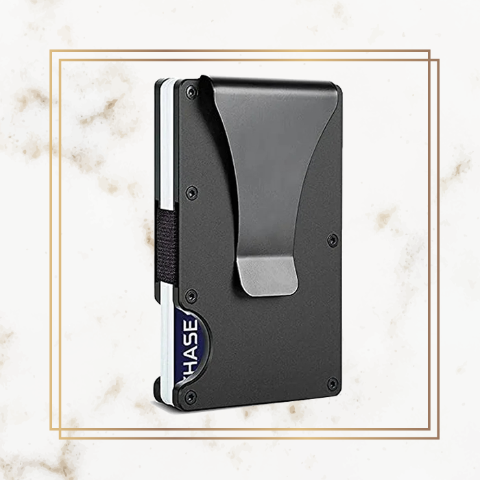 Tactical Card Holder with Money Clip - Metal