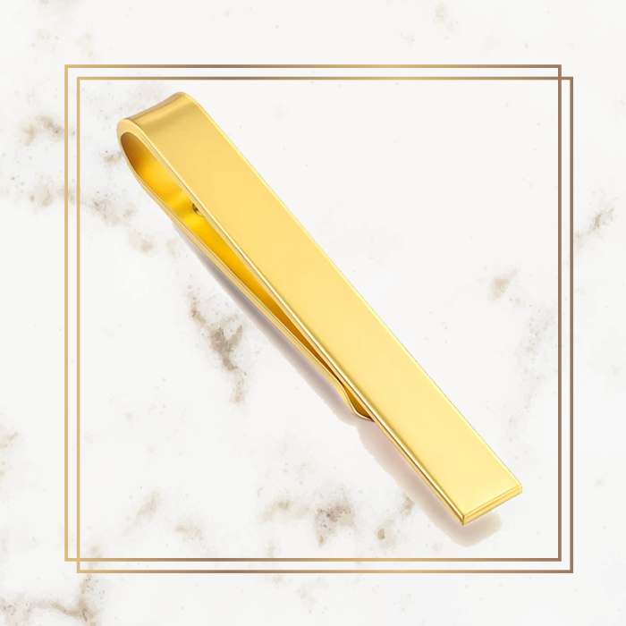 Wedding Tie Clip - Metal